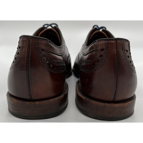 Allen Edmonds Strand Cap-Toe Brown Leather Oxford Dress Shoes Mens Size 13 C main image 4
